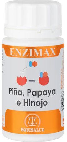 Equisalud Enzimax Piña Papaya Hinojo 50 caps