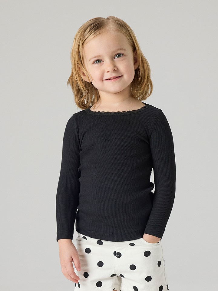 name it Longsleeve "Kab" in Schwarz - 116