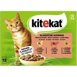 Kitekat MP Klassische Auswahl in Sauce 4x1.02 kg
