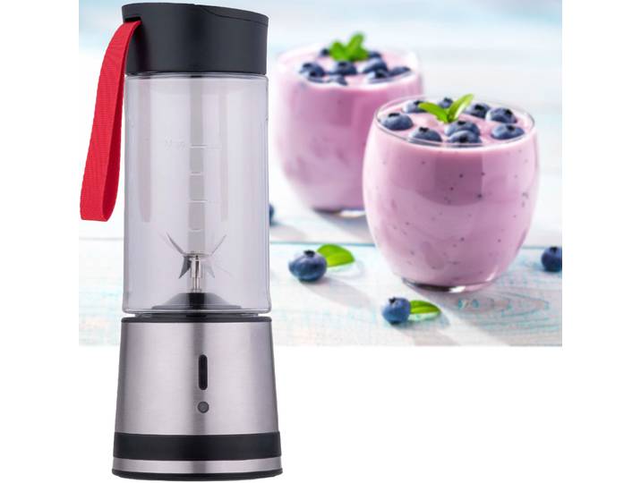 Mobiler Standmixer für Smoothies mit Akku, 300ml