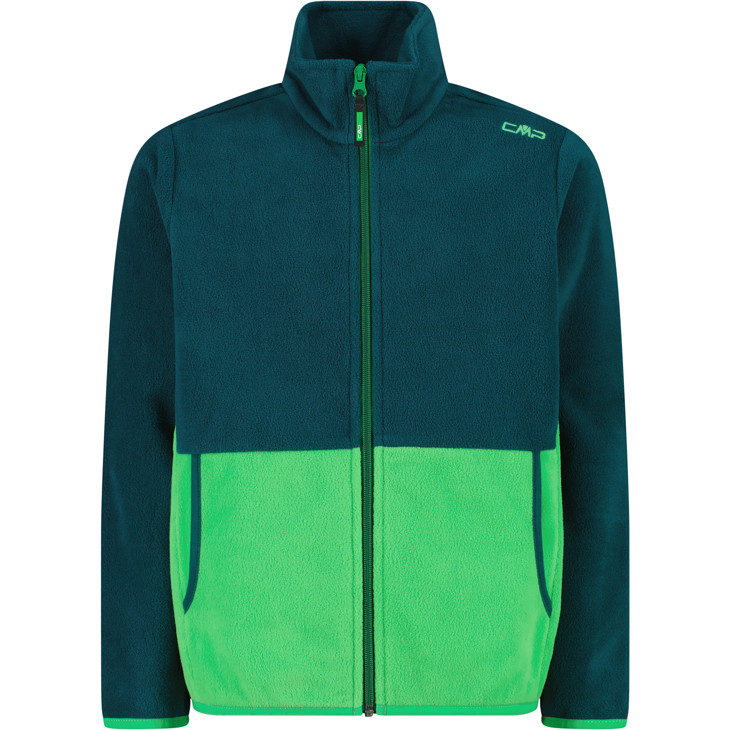 CMP Kinder Fleecejacke gruen Größe 176 Trekking Elastisch