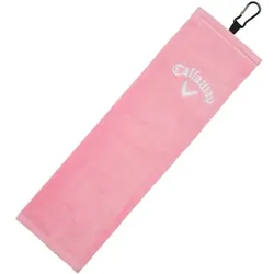 Callaway Golf TRI Fold Handtuch pink