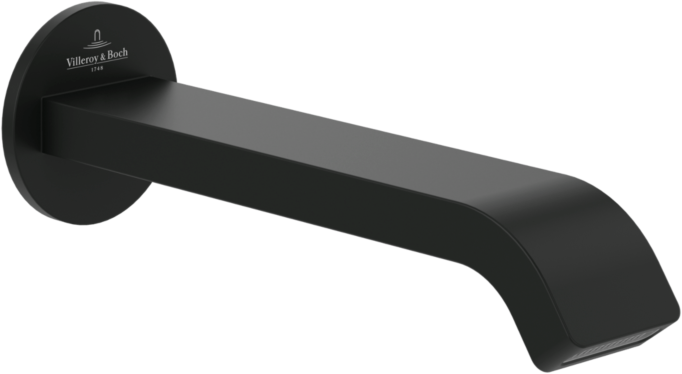 Villeroy und Boch Dawn Badewannenauslauf TVT106505152K5 Wandmontage, matt black