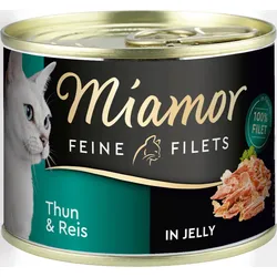 Miamor Feine Filets in Jelly Thunfisch & Reis 12x185 g
