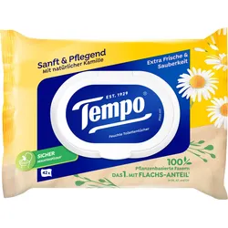 Tempo Feuchtes Toilettenpapier Kamille 1-lagig
