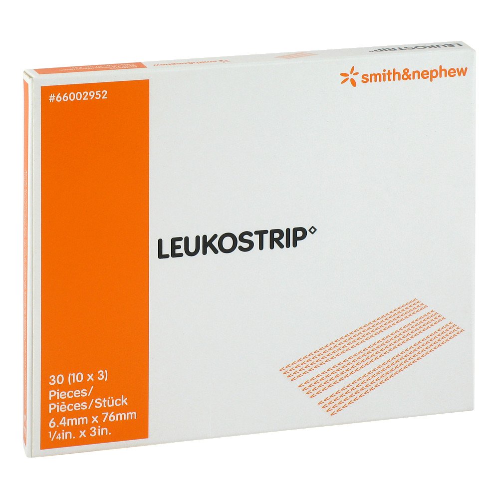 Smith & Nephew GmbH Leukostrip Wundnahtstreifen 6,4 x 76 mm 07610380