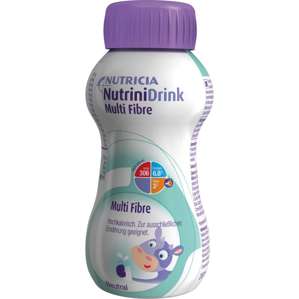 Nutrinidrink MultiFibre Neutral 32x200 ml Flüssigkeit