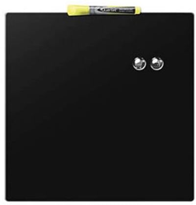 REXEL Quadro mágnetico Nobo Tile   36 x 36 cm   Preto