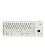 Cherry Compact-Keyboard G84-4400 Tastatur USB Hellgrau (G84-4400LUBEU-0)