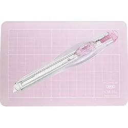NT Schneidematte Set AM350P 150 x 100 mm, rosa