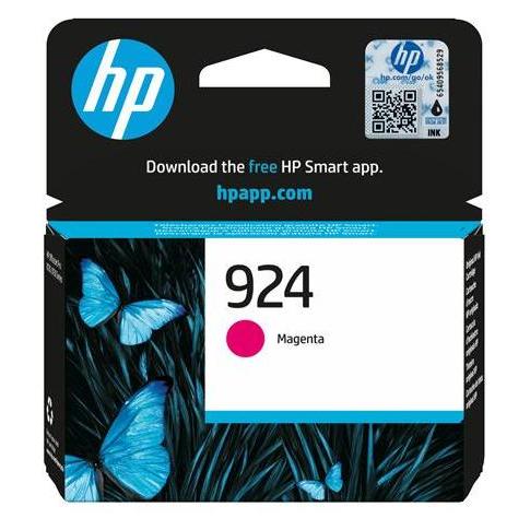 HP Hewlett-Packard 924 Magenta Original Ink Cartridge, 924 Magenta (4K0U4NE#30A)