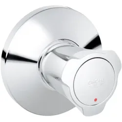 GROHE Oberbau für Unterputz-Ventil Costa Markierung rot chrom