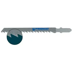 PROMAT Stichsägeblatt Gesamt-L.100mm Zahnt.4mm S.1,45mm HCS 25 St./Karte