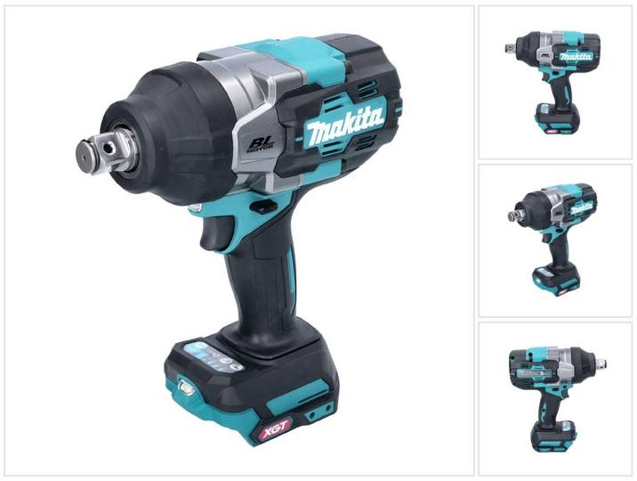 Makita TW 001 GZ Perceuse-visseuse à chocs sans fil 40 V max 1800 Nm Brushless XGT - sans batterie\, sans chargeur