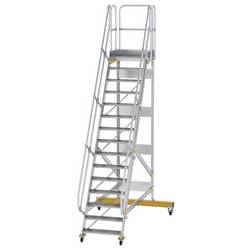 MUNK Günzburger Steigtechnik 600735 Aluminium, Stahl verzinkt Treppe 145 kg