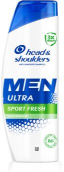 Head & Shoulders Men Ultra Sport Fresh champô anticaspa para homens 300 ml. Men Ultra Sport Fresh
