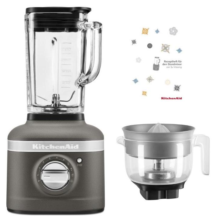 KitchenAid K400 Standmixer Saftpaket Imperial Grey