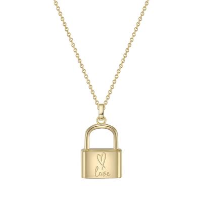 Kette mit Anhänger GLANZSTÜCKE MÜNCHEN "GSM169", gold (gelbgold), Halsketten, Damen, 40,0cm Basiskette + 5,0cm Verlängerung, Silber 925 (Sterlingsilber), B: 1,3mm, in Schloss Optik, B:1,3mm