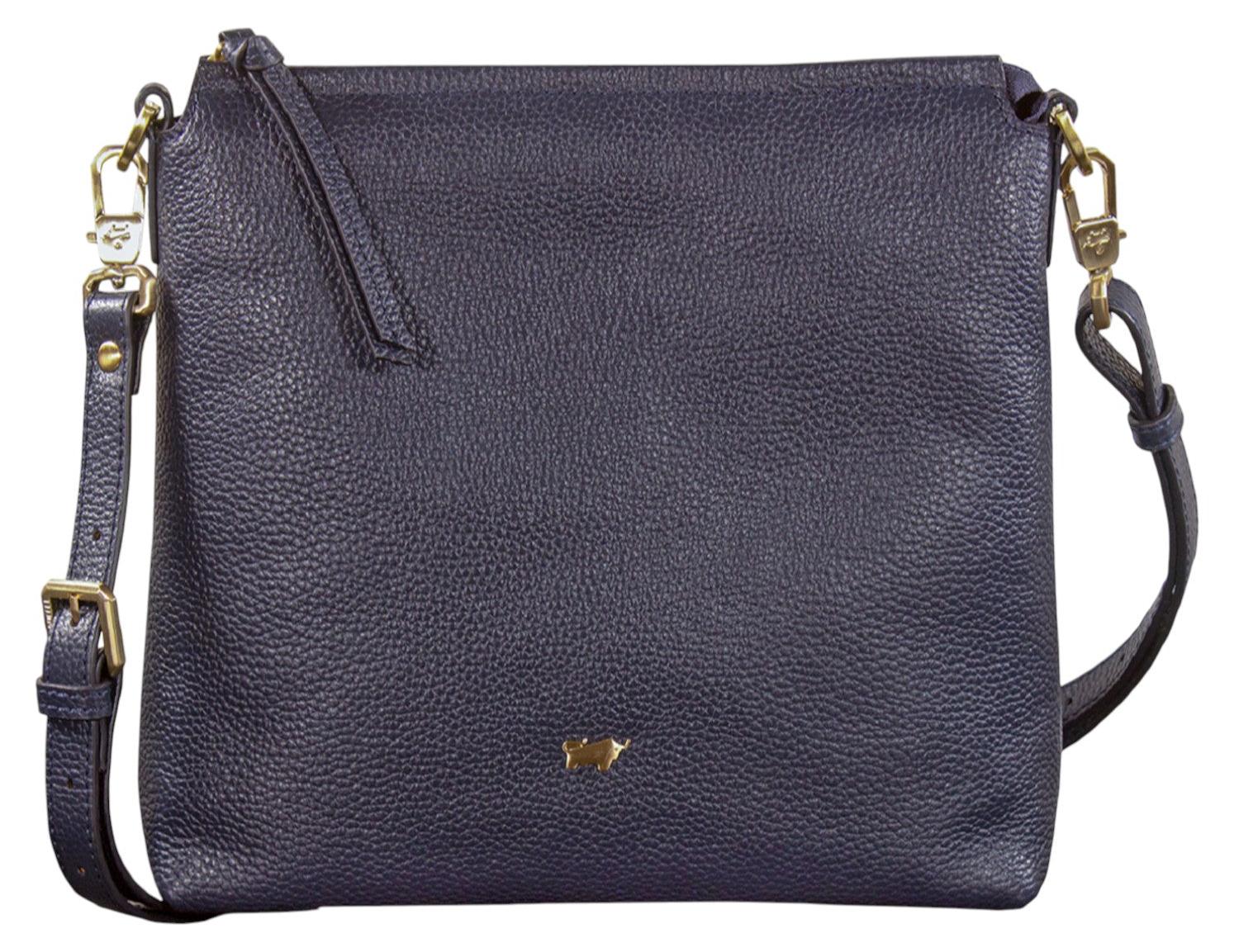 Umhängetasche HANNA Umhängetasche M blau Damen - Leder