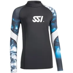 SSI - Blue Oceans Rash Guard - L/S Loose Fit - Frauen - Größe: XS