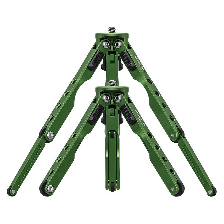 Leofoto MT-03mini table tripod + MBH-20 ballhead (green) (Metall) (MT-03mini+MBH-20 Green)