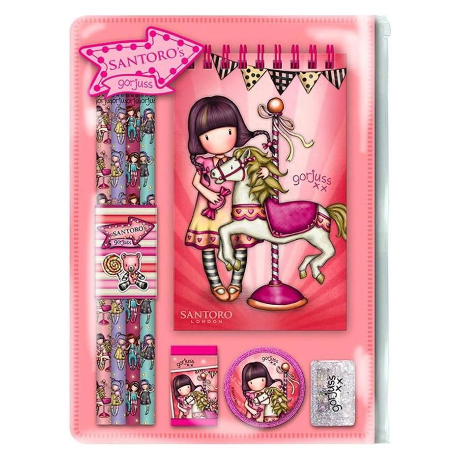 Santoro Rinkinys School Supplies Gorjuss Fairground (490851)