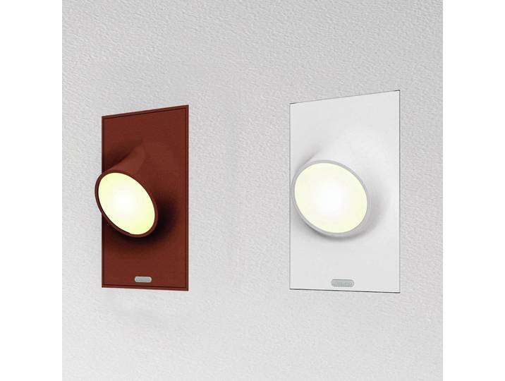 Artemide Ciclope LED-Einbauleuchte, rost, braun / rost, Aluminium, Modern, Einbauleuchte