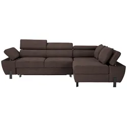 Ecksofa Molina Mini Braun