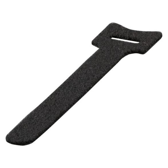 EFB Elektronik EFB-Elektronik Hook & Loop - Kabelbinder - 23 cm - Schwarz (Packung mit 10) (Klettkabelbinder, 230 mm, 10 Stk.) (KB12-230B)