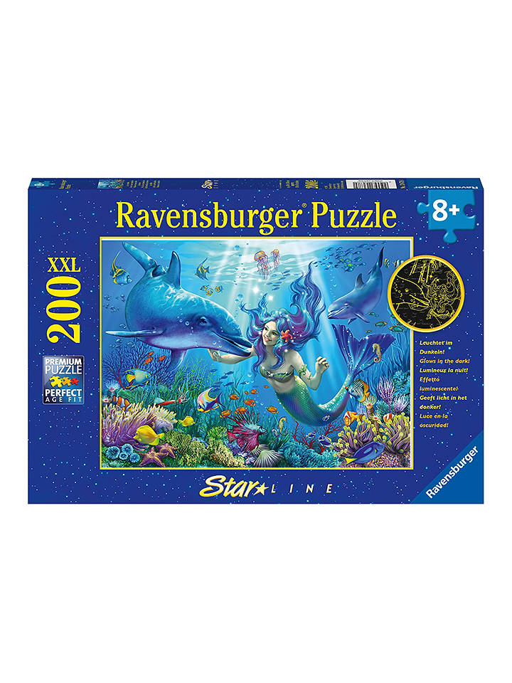 Ravensburger 200tlg. Puzzle "Leuchtende Unterwasserwelt" - ab 8 Jahren - onesize