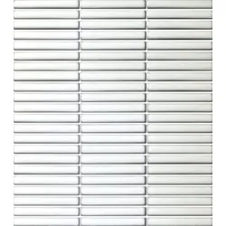 Keramikmosaik Premium Mosaik Kit Kat Schnee 28x31 cm glänzend MOSKK3SNL