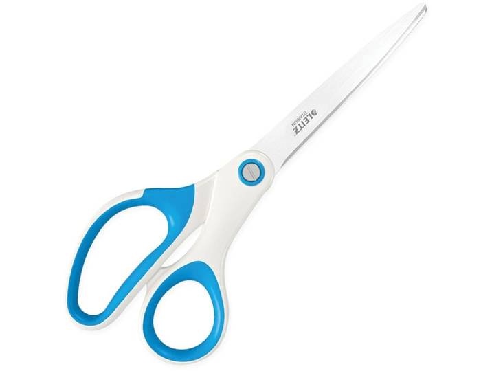Schere Leitz WOW 20.5 cm Rostfreier Stahl Blau - Schere