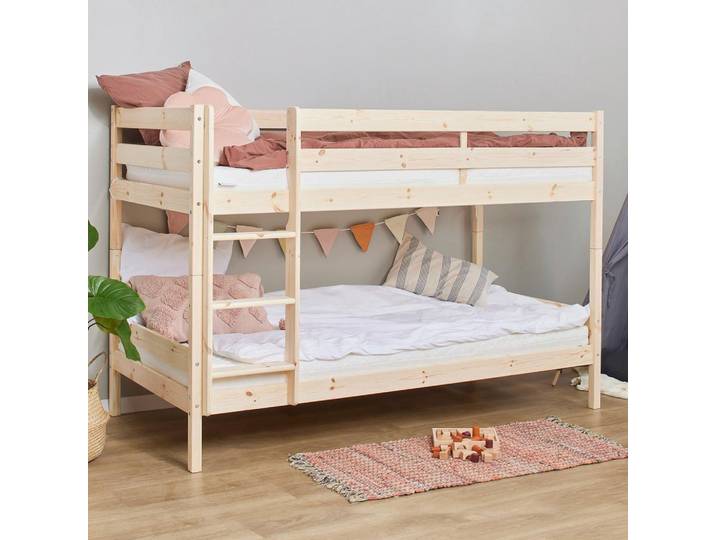 Etagenbett Eco Comfort Kiefer natur, LF: 90x190 cm