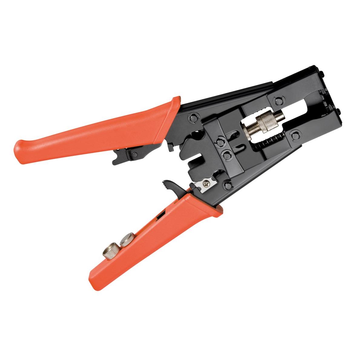FixPoint Crimpzange für F-, BNC-und RCA-Kompressionsstecker (223 mm) (77268)