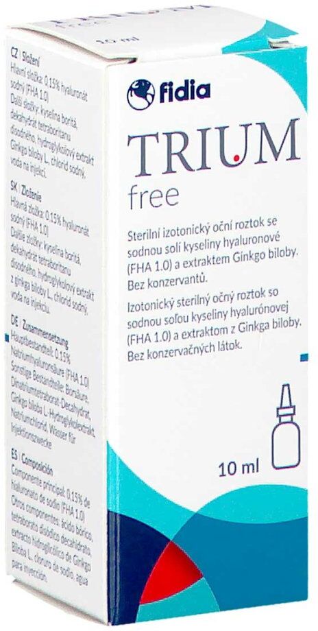 Trium free Augentropfen