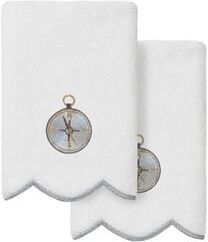 Authentic Hotel and Spa 100% Turkish Cotton SEA JOY Scallop Embellished Towel Collection