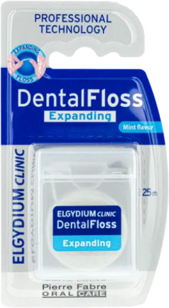 Elgydium Clinic Fio Dentário Expansível Sabor Menta 1un