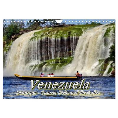 Venezuela - Natur pur Orinoco Delta und die Anden (Wandkalender 2027 DIN A4 quer), CALVENDO Monatskalender