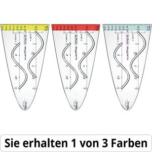 Herlitz Parabel my.pen 11368214 Schablone, mit Sinus und Kosinus, farbig sortiert