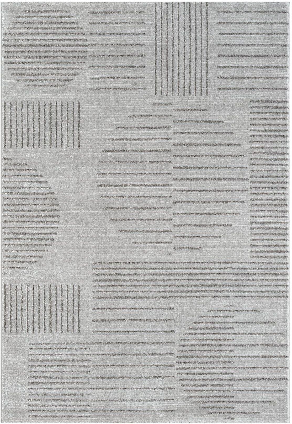 Teppich "Conceptum Hypnose Claude 1635", grau, B:120cm L:180cm, Polyester, Teppiche, Teppich grau B : 120cm 1 Stk., L: 180cm