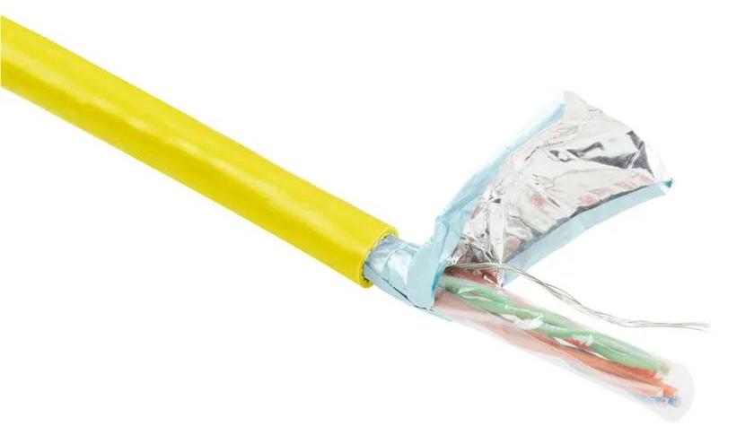 ACT CAT5E FTP LSZH (FP7850) 500m, 500 m, Gelb