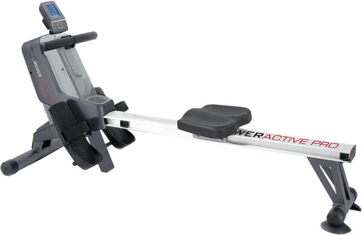 TOORX Vogatori  Vogatore rower ACTIVE PRO elettromagnetico con ricevitore wireless - salvaspazio