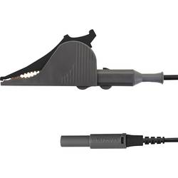Schützinger KML 7852 Au / SAK / 150 / SW Messleitung Stecker 4 mm Kelvin-Klemme Schwarz 1 St.