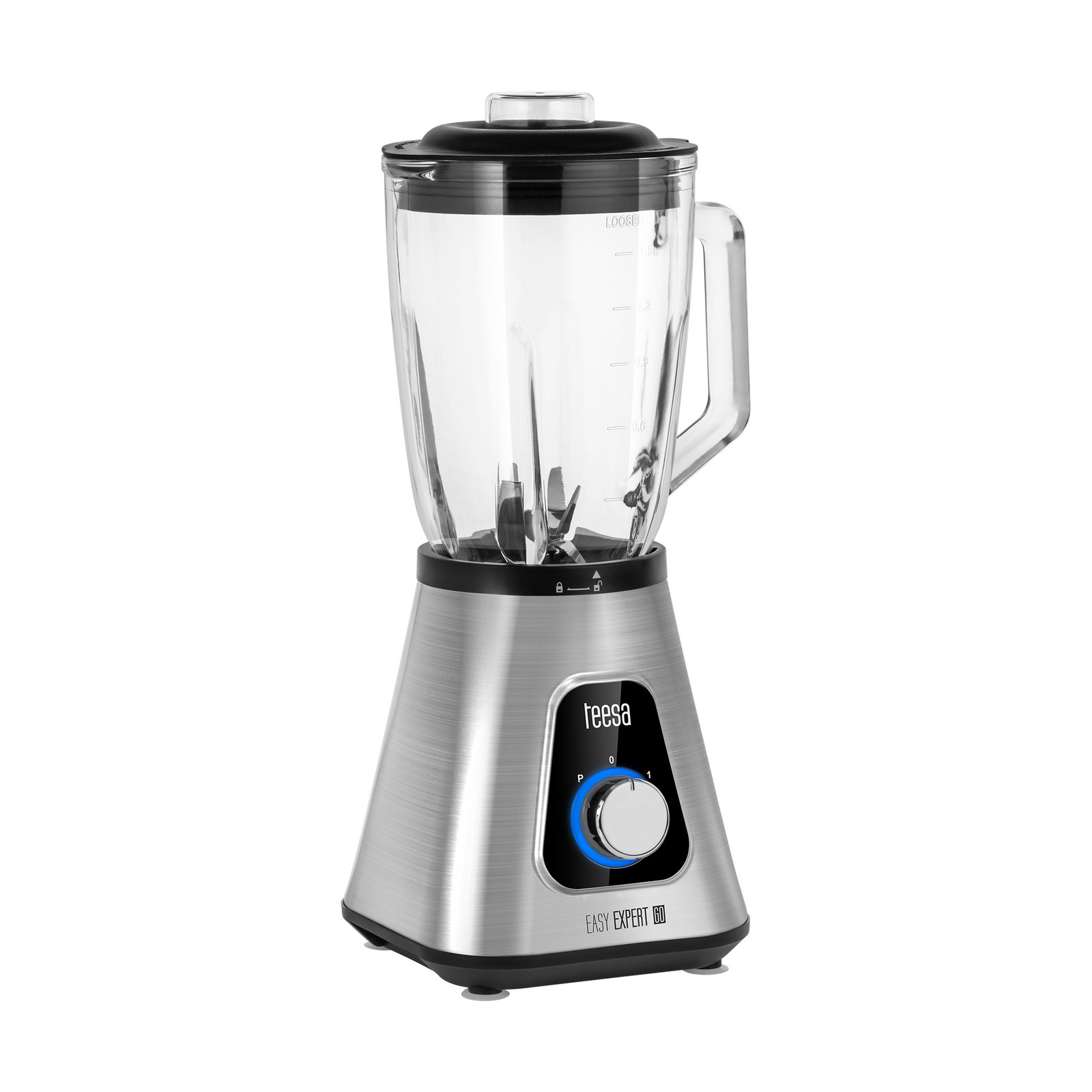Uni-T Teesa TSA3549 Tafelmixer EASY EXPERT GO 1300 W, 1,5 l, roestvrij staal