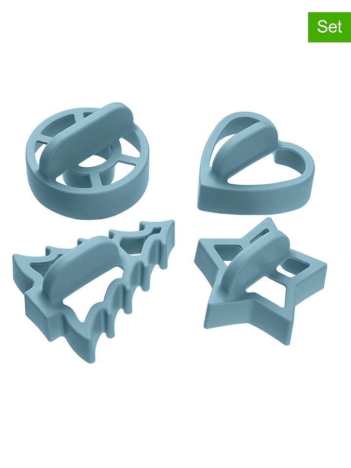 Zenker 2er-Set: Ausstecher in Blau - 2 x 4 Stück - onesize