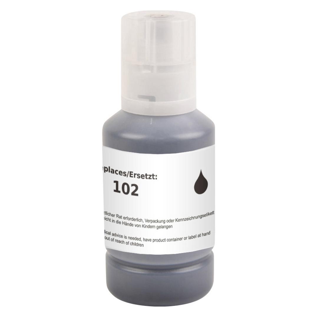 Renkforce Nachfülltinte ersetzt Epson 102 Kompatibel Schwarz RF-EINK102BK (RF-6728542) (BK) (RF-6728542)