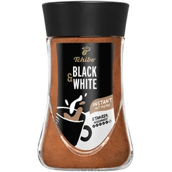 Tchibo - Black & White Instantkaffee - 180 g Instantkaffee - Intensität: 5/6
