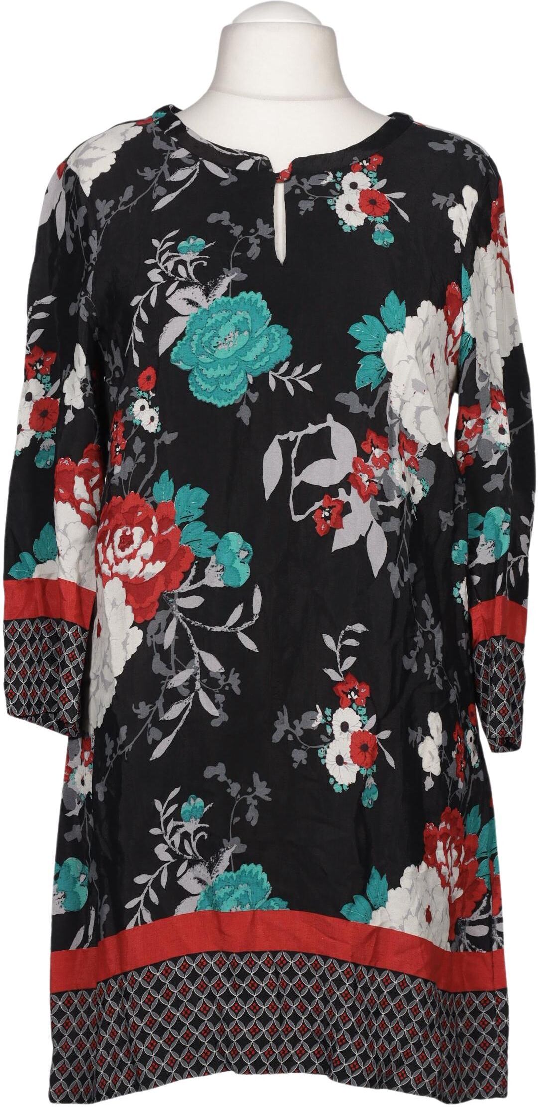Long Tall Sally Damen Kleid, Mehrfarbig, Gr. EU 44, Viskose - Second Hand