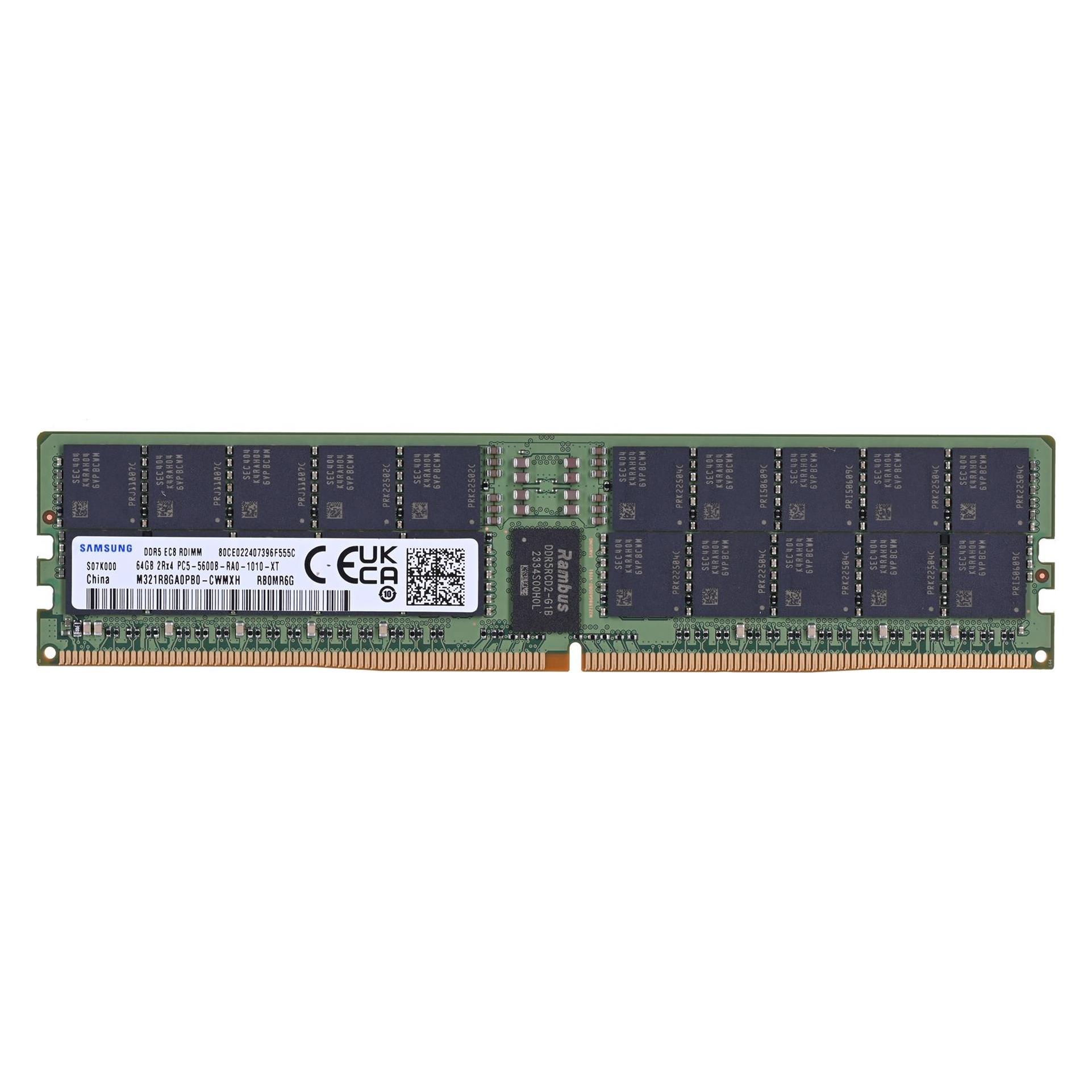 Samsung M321R8GA0PB0-CWM (1 x 64GB, 5600 MHz, DDR5-RAM, R-DIMM) (M321R8GA0PB0-CWM)