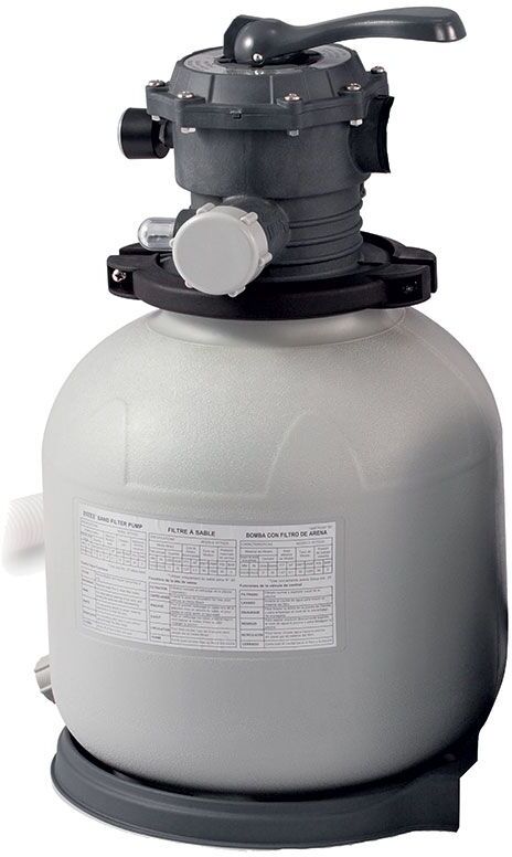Filtre complet pour filtration a sable Intex - pour filtre à sable Intex 8m³/h
